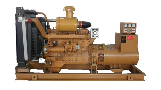 九龙上柴250kw大型柴油二手发电机组